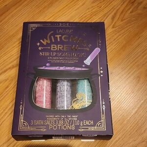 Lacura Witch's Brew Bath Salts Collection - Purple, Pink, Blue